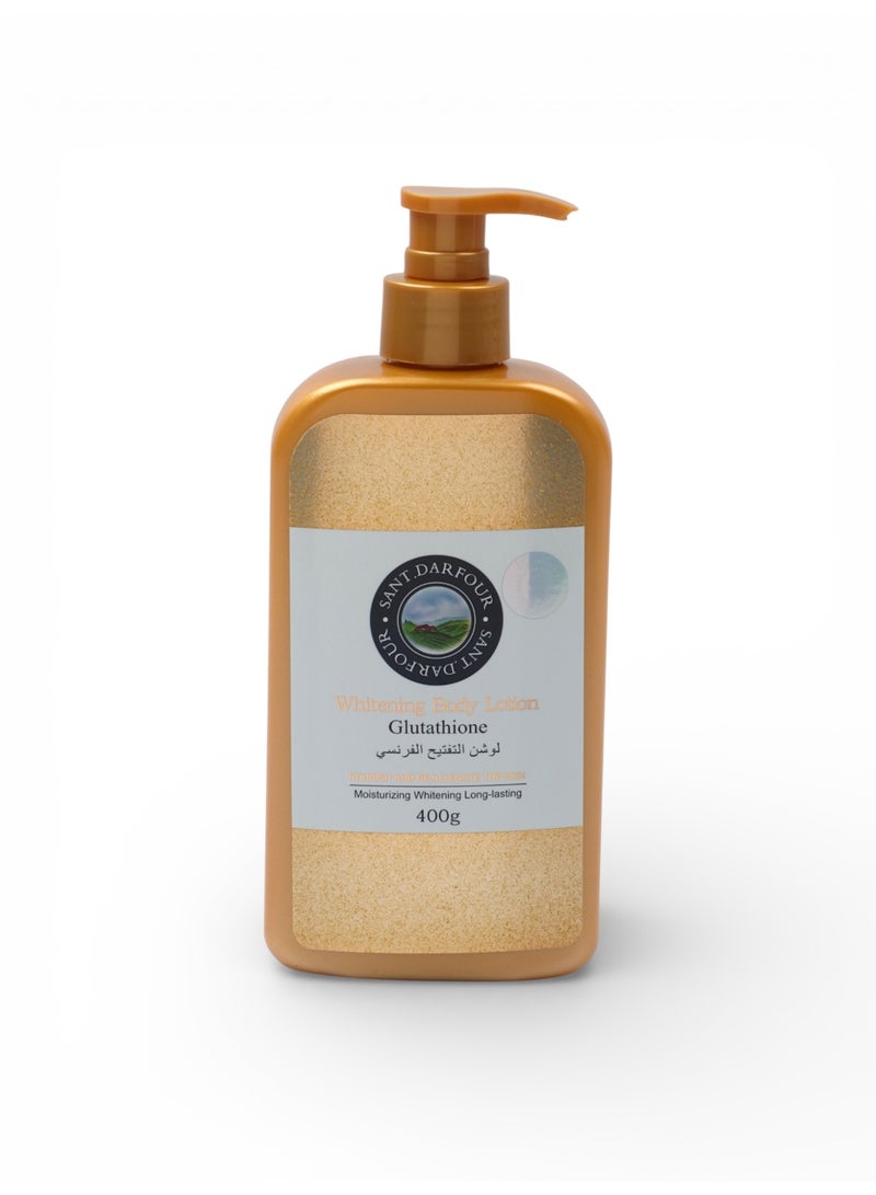 SANT.DARFOUR Whitening Body Lotion Glutathione 400g - Image 1